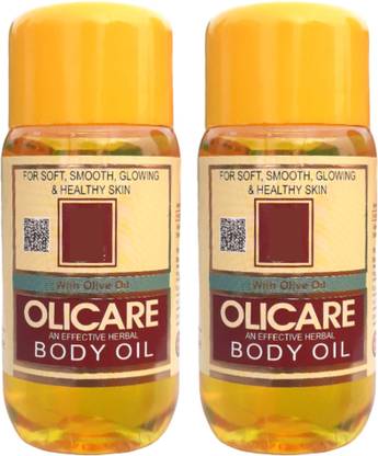 Olicare Jac Virgin Olive Oil for Beautiful Skin, Hair,Face & Body Massage Oil(200ML X 2)