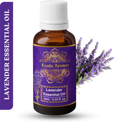 Exotic Aromas Lavender Essential Oil, 100% Pure and Natural, For Aromatherapy , Skin & Hair