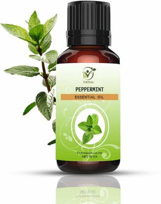 VIRTUAL Peppermint Essential Oil Pure, Natural & Undiluted For Face, Skin, Hair, Aromatherapy, Diffusers And Muscles-15ml