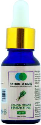 Nature-O-Care Lemon Gress Almond Essential Oil 15 ml
