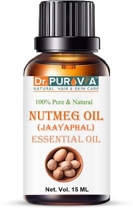 Dr. PUROVIA NUTMEG Oil for Hair Growth & Skin Care