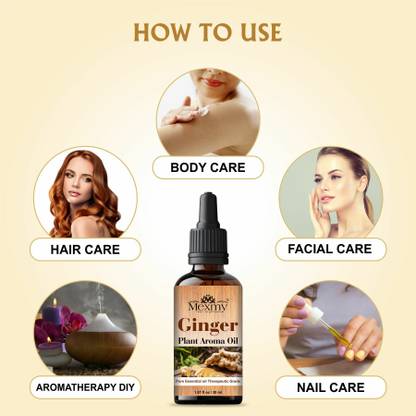 Mexmy Ginger Essential Oil For Promoting Blood Circulation,Relieving Muscle Soreness