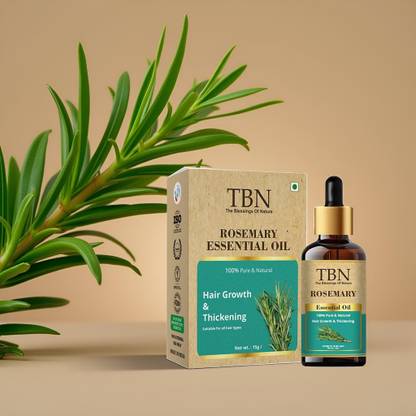 TBN Rosemary Essential Oil for Hair Fall Control & Acne Healing
