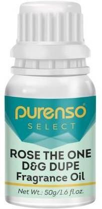 PURENSO Fragrance Oil - Rose The One Dupe, 50g I Aroma/Perfume Oil For Soaps, Diffusers