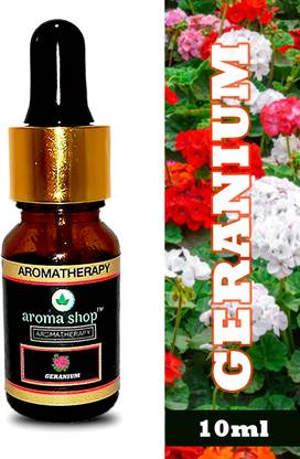 AROMASHOP AROMATHERAPY PURE AND NATURAL GERENIUM ESSENTIAL OIL