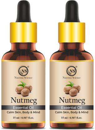 Nuerma Science Nutmeg ( Jaiphal ) Oil (Combo of 2, 15 ML Each)