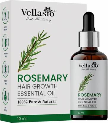 vellasio 100 % Pure Rosemary Essential Oil for Promote Hair Growth & Nourishment