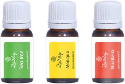 Quirky Tea Tree,Monique,Nucifera Essential Oil (Pack of 3)