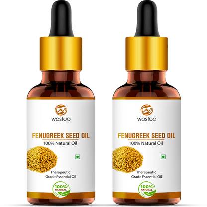 Wostoo Best Pure Fenugreek Carrier Oil (15 ml) (Pack of 2)