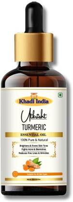 Utkrisht Utkirsht Khadi Turmeric Essential Oil | Brightening & Healing Skin Oil