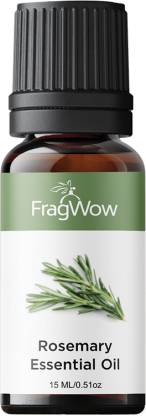 FragWow Pure Rosemary Oil for Aromatherapy, Memory and Focus, Hair Growth, Muscle Pain