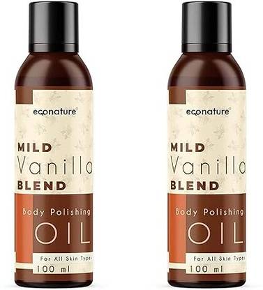 ECONATURE Body Oil – Vanilla | Deep Moisturizing | 100ML Each (Pack of 2)