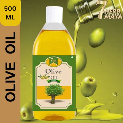 7Herbmaya Olive Oil- Jaitun ka Tail for Massage- Care Your Hair, Skin & Healthy Body
