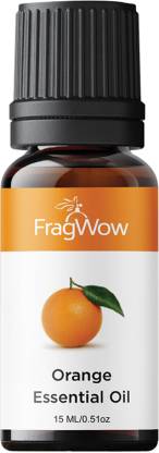 FragWow Orange essential oil: aromatherapy, relax, mood boost, skin, home frag