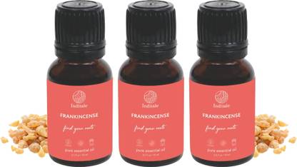INDITALE Essential Oil for Aromatherapy, anxiety relief & Meditation|Frankincense- Pack 3