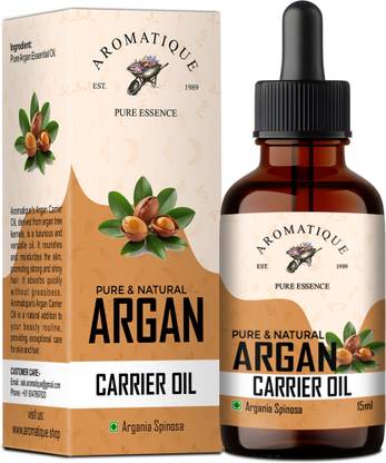 Aromatique Moroccan Argan Oil, 100% Pure & Natural For Face, Skin, and Hair Care.