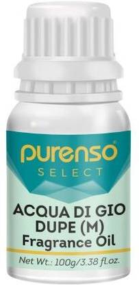 PURENSO Fragrance Oil-Acqua Di Gio Dupe (Men), 100gI Aroma/Perfume Oil For Soaps,Candles