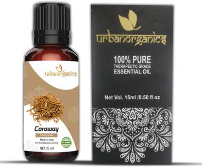 URBANORGANICS Caraway Essential Oil, Pure, Natural & Undiluted Oil For Anti inflammation, Skin & Hair, Soothes_Dandruff (15 ML)