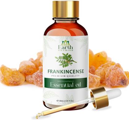 Earth Nourish Frankincense Essential Oil - 30ml / 1.01 Fl Oz - Pure and Natural for Skincare