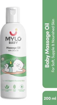 MYLO Baby Massage Oil | Improves Complexion & Skin Tone | Made Safe Certified