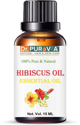 Dr. PUROVIA Hibiscus Oil for Hair Growth & Skin Care