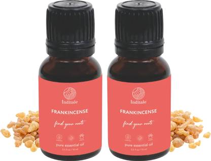 INDITALE Essential Oil for Aromatherapy, anxiety relief & Meditation|Frankincense- Pack 2