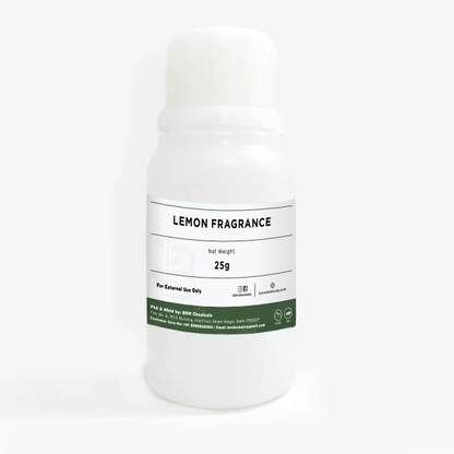 BRM Herbals Lemon Fragrance Oil - 25 Grams- Oil Soluble For Soap Making, Candle Making