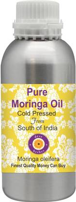 deve herbes Pure Moringa Oil (Moringa oleifera) 100% Natural Therapeutic Grade Cold Pressed