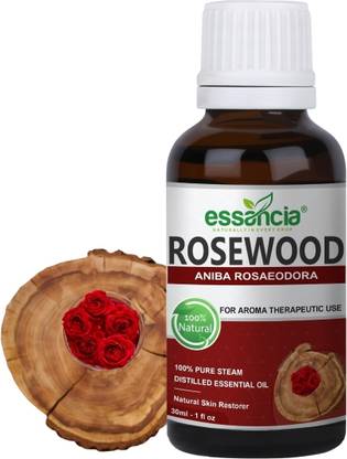 essancia Rosewood Essential Oil for Skin Care, Aromatherapy, Soap Making, Tranquility.