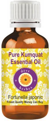 deve herbes Pure Kumquat Essential Oil (Fortunella japonic) Steam Distilled