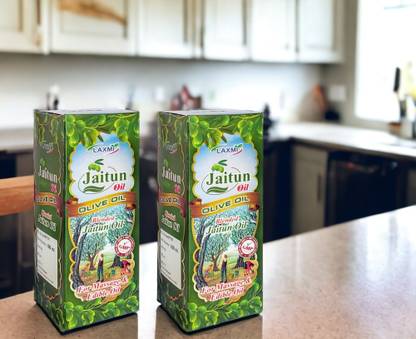 LAXMI OLIVE OIL extra light hair face body treatment and baby massage oil jaitun tail