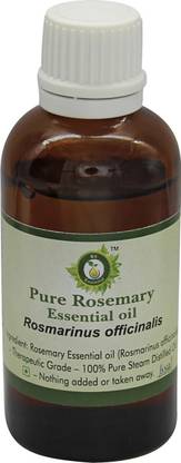 R V Essential Rosemary Essential Oil 100ml- Rosmarinus Officinalis (100% Pure and Natural Steam Distilled)
