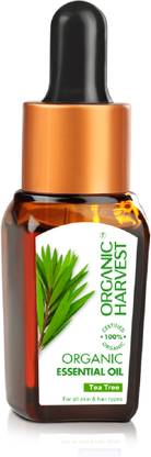 Organic Harvest Tea Tree Essential Oil, Pure Grade Oil, 100% American USDA Certified Organic