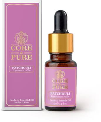 CORE & PURE Patchouli Grade-A, Essential Oil- Helps in Wrinkles and Promotes Healthy Hair |Natural, Potent