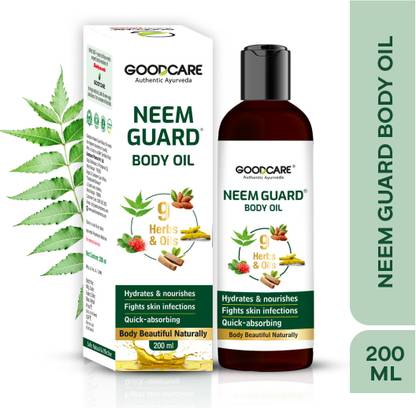 GOODCARE Neem Guard Body Oil for Healthy Glowing Skin