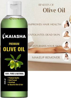 KAIASHA Olive oil Moisturizes Skin, Fights Signs Of Aging, Bath Essential Massage Oil