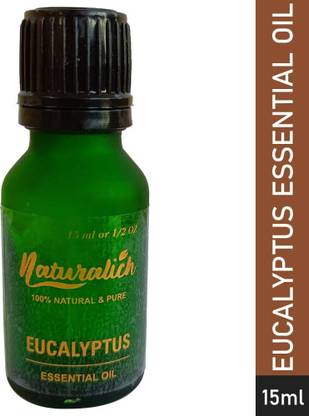 Naturalich Eucalyptus Essential Oil, 15 ml, 100% Natural & Pure Eucalyptus Essential Oil, Steam Distilation Eucalyptus Essential Oil 15 ml, Buy Now Eucalyptus Essential Oil 15 ml