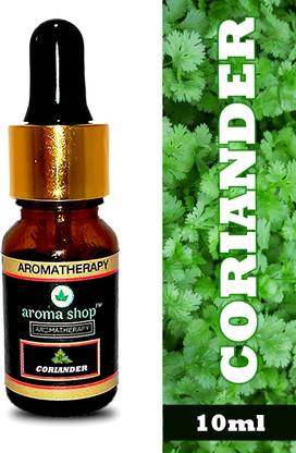 AROMASHOP AROMATHERAPY PURE AND NATURAL CORIANDER ESSENTIAL OIL