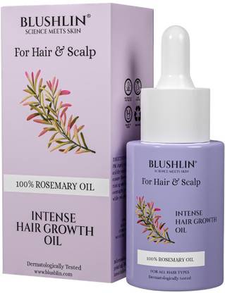 blushlin Rosemary Hair Growth Oil | 100% Rosemary Oil for Hair Fall Control