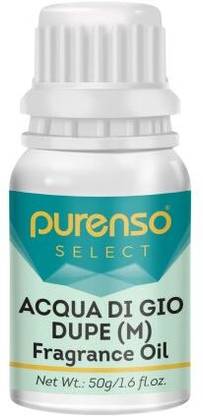 PURENSO Fragrance Oil-Acqua Di Gio Dupe (Men), 50g I Aroma/Perfume Oil For Soaps,Candles