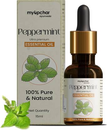 myupchar ayurveda Peppermint Oil Pure & Natural Essential Oil Enhancing Skin Radiance, Hair Shine
