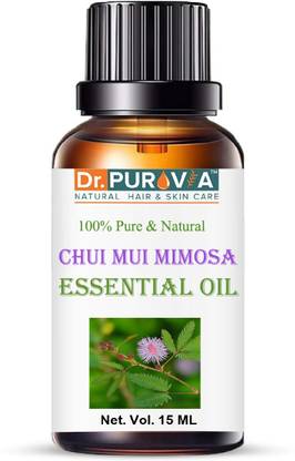 Dr. PUROVIA Chhui Mui Mimosa Essential Oil for Hair Growth & Skin Care