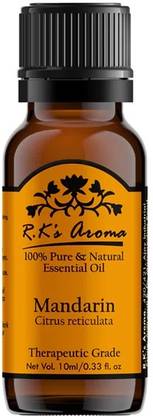 Rks Aroma Mandarin Essential Oil (Citrus Reticulata), 10ml