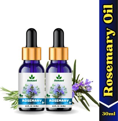 Sonavi Rosemary essential oils | Growth Oil | for Healthy Skin, Face, and Hair