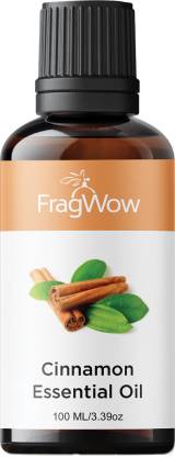 FragWow Supreme Cinnamon Essential Oil : Premium Aromatic Oil for Cooking, Aromatherapy