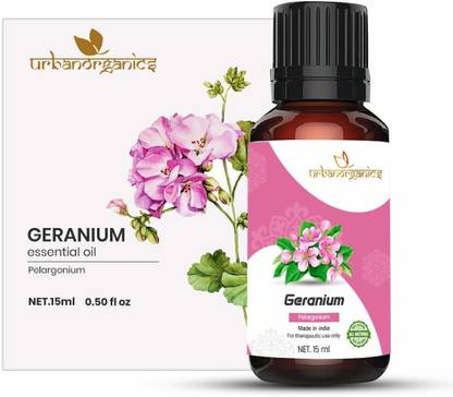 URBANORGANICS Geranium Egyptian Essential Oil Pure, Undiluted,