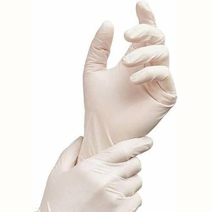 Medi-norm Midium Latex Examination Gloves (Pack of 200) Latex Examination Gloves