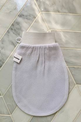 I-BLINK Get Radiant Skin with Korean Style Body Scruber Exfoliating Mit Bath Hand gloves
