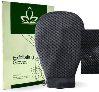 SARVASHVATRENDS (Pack 2) Dead Skin Remover Gloves, Exfoliating Glove For Body Scrub