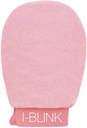I-BLINK Get Radiant Skin with Korean Style Body Scruber Exfoliating Mit Bath Hand gloves